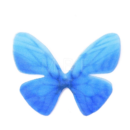 Gradient Color Cloth Butterfly Ornaments DOLL-PW0008-009C-35-1