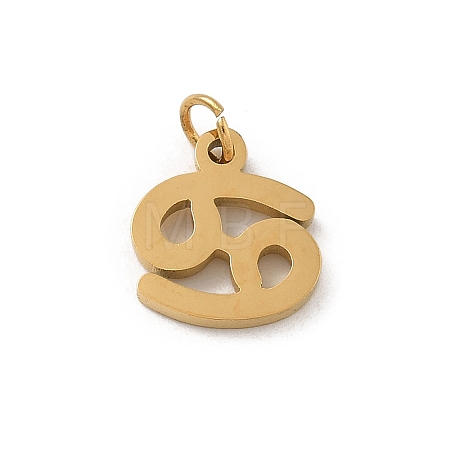 304 Stainless Steel Charms LS-STAS-R001-04G-04-1