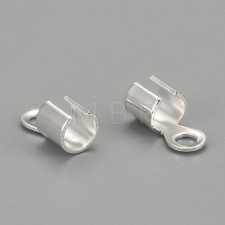Brass Cord Ends X-KK-E182-S-1