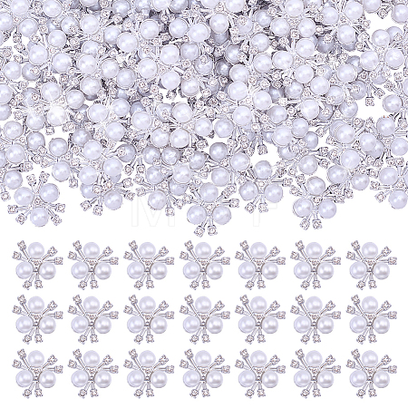120Pcs Alloy Resin Cabochons ALRI-ME0001-04P-1