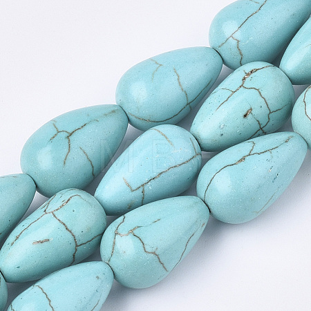 Synthetic Turquoise Beads Strands TURQ-S391-09-1