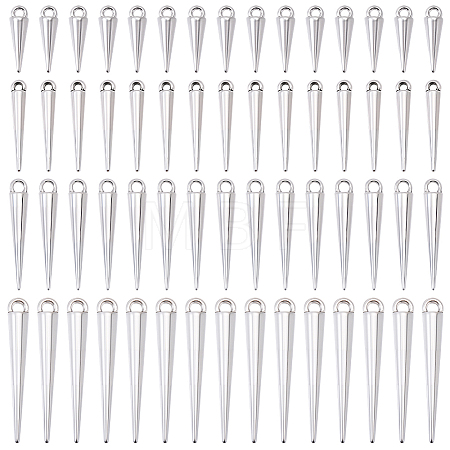 120Pcs 4 Styles Alloy Pendants FIND-SC0023-58-1