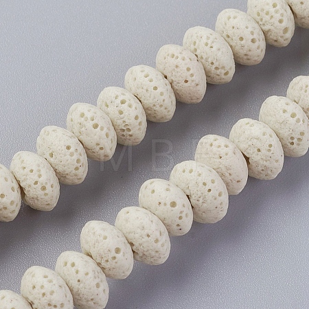 Natural Lava Rock Beads Strands G-F671-01A-02-1
