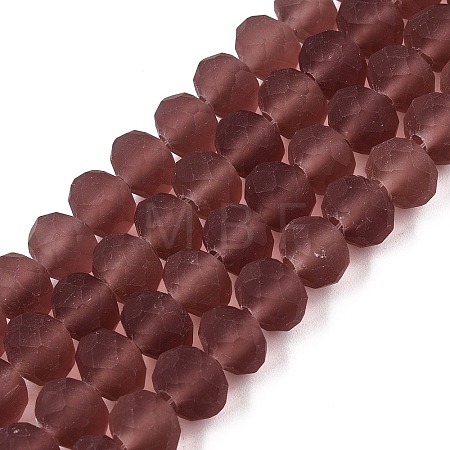 Transparent Glass Beads Strands EGLA-A044-T8mm-MD13-1