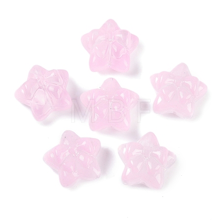 Transparent Spray Paint Glass Beads X1-GLAA-H035-02B-1