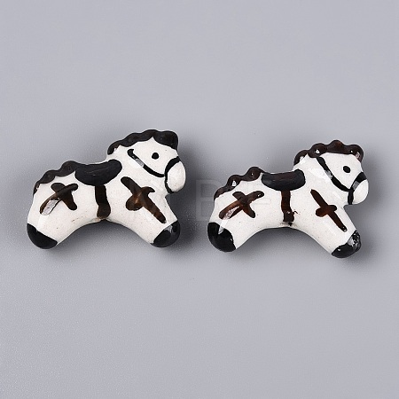 Handmade Porcelain Ceramic Beads PORC-Q005-01A-1