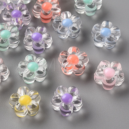 Transparent Acrylic Beads X-TACR-S152-06A-1