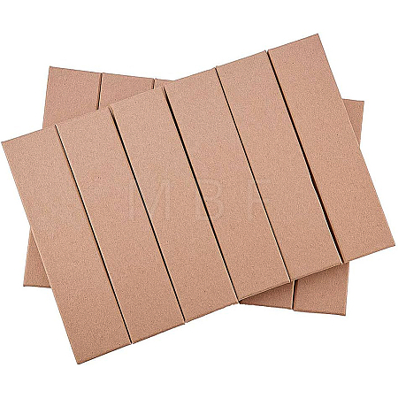 Kraft Paper Cardboard Jewelry Boxes CBOX-BC0001-12-1