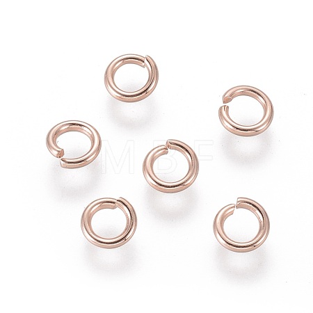 304 Stainless Steel Open Jump Rings STAS-O098-02RG-01-1