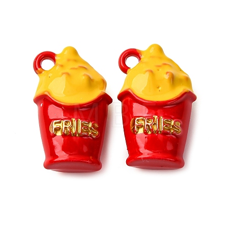 Baking Paint Alloy Pendants LS-FIND-G097-05H-1