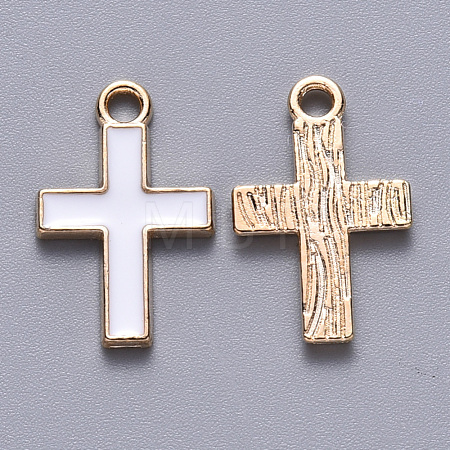 Alloy Enamel Pendants ENAM-S121-122C-1