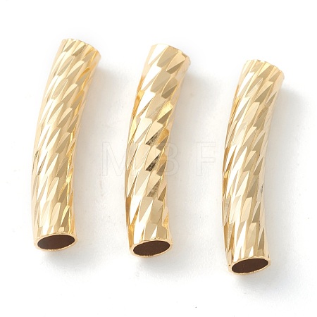 Brass Tube Beads KK-Y003-87A-G-1