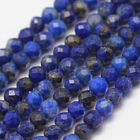 Natural Lapis Lazuli Beads Strands G-K182-2mm-04-1