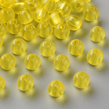 Transparent Acrylic Beads MACR-S370-A6mm-717-1