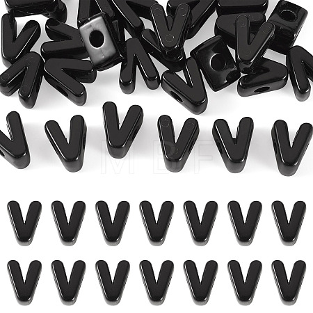 Acrylic European Beads OACR-TAC0013-14V-1