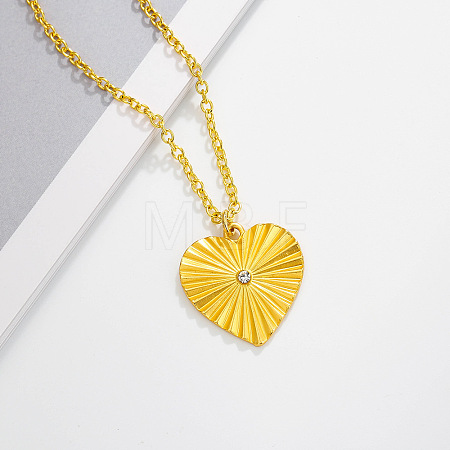 Alloy Crystal Rhinestone Pendant Necklaces FS-WG93701-01-1
