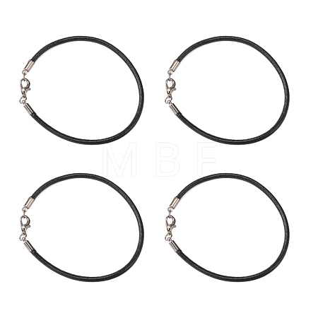 Cowhide Leather Cord Bracelet Making X-AJEW-JB00016-03-1