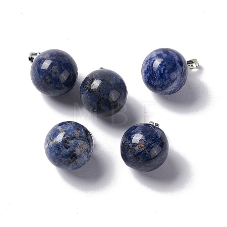 Natural Sodalite Pendants G-G926-02P-06-1