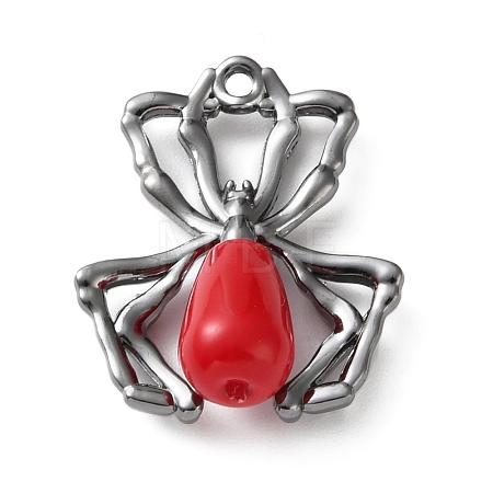 Gothic Alloy & Resin Pendants FIND-G118-06B-01-1