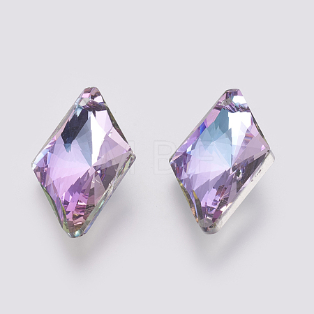 K9 Glass Rhinestone Pendants GLAA-K034-I05-1