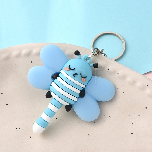 Plastic Dragonfly Keychain PW-WGBBAC6-02-1