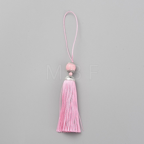 Polyester Tassel Big Pendants Decorations HJEW-TAC0019-01H-1