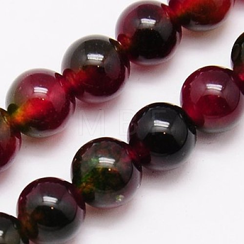 Natural Quartz Beads Strands G-G442-8mm-4-1