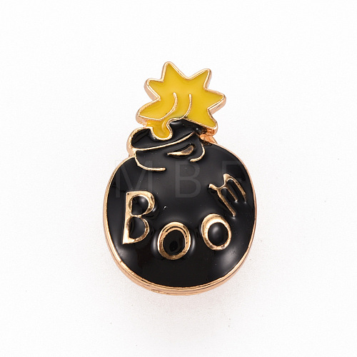 Alloy Enamel Brooches JEWB-S011-161-NR-1