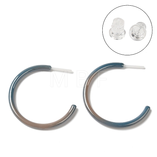 Hypoallergenic Bioceramics Zirconia Ceramic Stud Earrings EJEW-Z023-01I-01-1