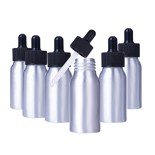 Aluminium Empty Dropper Bottles MRMJ-PH0001-17-1