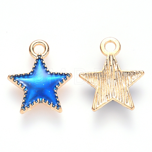 Alloy Enamel Charms ENAM-S121-024A-1