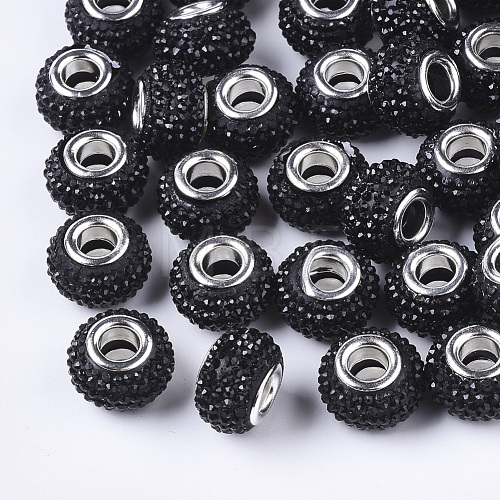 Opaque Resin European Beads RPDL-T038-008A-1