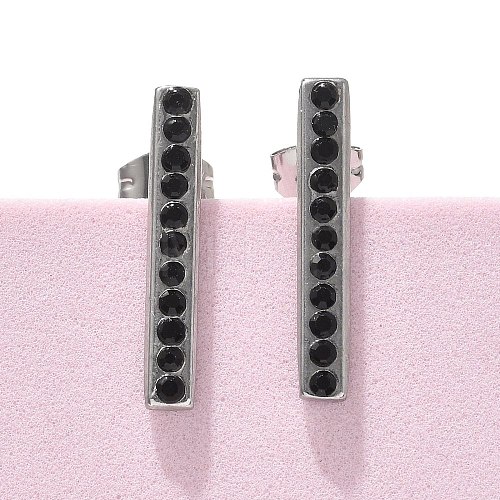 304 Stainless Steel Stud Earrings EJEW-F361-05P-1