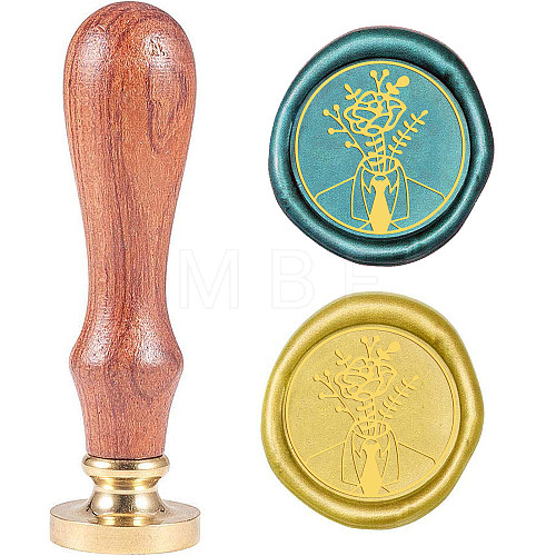 Wax Seal Stamp Set AJEW-WH0131-704-1