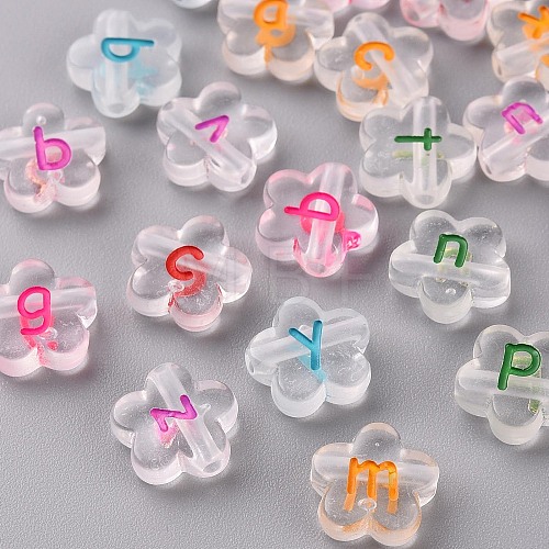 Transparent Clear Acrylic Beads X-MACR-N008-49-1