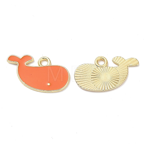 Alloy Enamal Pendants PALLOY-K009-07G-02-1