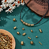 120Pcs 10 Styles Tibetan Style Alloy Beads Sets TIBEB-HY0001-10AG-4