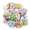 100Pcs Cartoon Animals Paper Self-Adhesive Picture Stickers STIC-C010-10-2