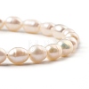 Natural Cultured Freshwater Pearl Beaded Bracelets BJEW-JB05325-01-2