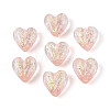 Handmade Foil Lampwork Beads Strands FOIL-T008-08D-2