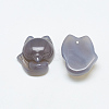 Natural Grey Agate Pendants G-T122-16C-2