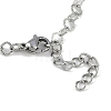 304 Stainless Steel Link Chains Bracelets for Women BJEW-G725-09P-3