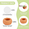 12Pcs Miniature Resin Basket DIY-TA0016-07-4