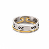 Men's 201 Stainless Steel Infinity Finger Rings RJEW-N029-084-2