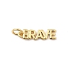 Brass Pendants KK-I364-11G-02-1