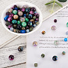 Craftdady 250Pcs 10 Styles Resin Beads RESI-CD0001-18-17