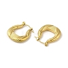 304 Stainless Steel Hoop Earrings for Women EJEW-B054-16G-2
