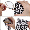 2Pcs 2 Colors PU Leather Eyeglass Cases ABAG-CN0001-83-3
