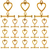 120 Sets Tibetan Style Alloy Toggle Clasps FIND-SP0003-93-1