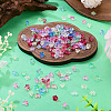 160Pcs 8 Colors Electroplate Glass Beads EGLA-TA0030-12-5